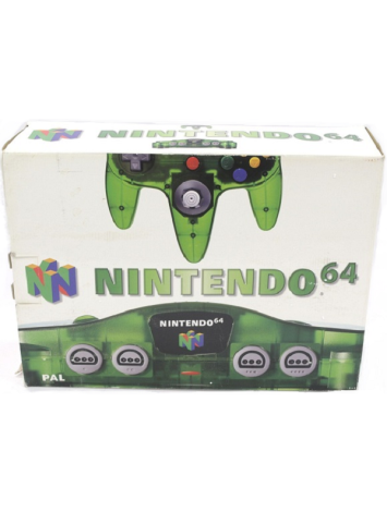 Nintendo 64 System Jungle Green Консоль Б/В